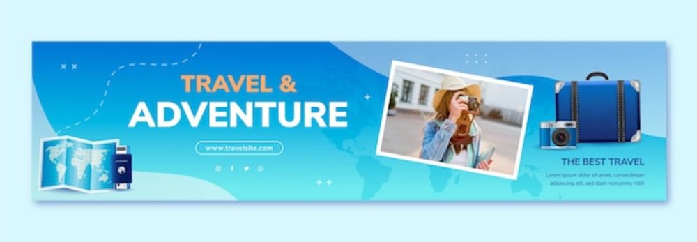 逼真的旅行社抽動(dòng)橫幅 打造引人注目的旅游業(yè)務(wù)宣傳